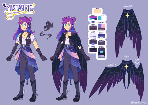 Mistarrie Old Persona - Ref Sheet